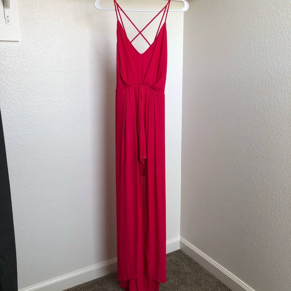 Hot pink dress/ romper